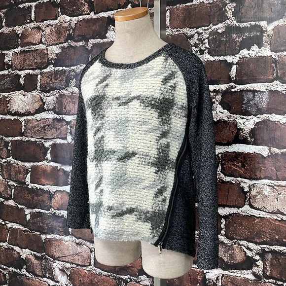 Dolan Sweater Women's XS Extra Small Grey Wool Pullover Made in Los Angeles - Picture 6 of 15